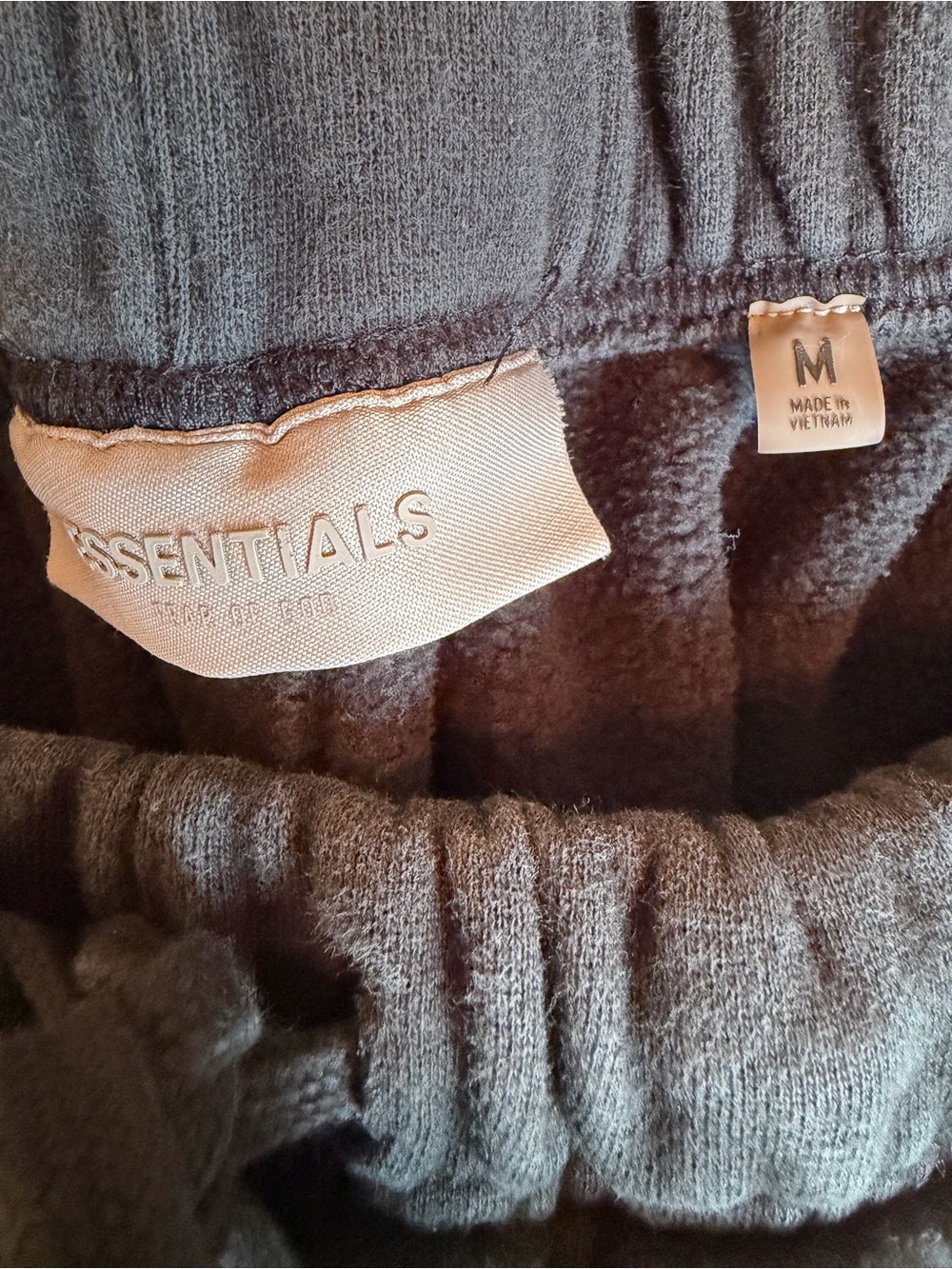 Essentials Black Drawstring Shorts - Picture 3 of 3